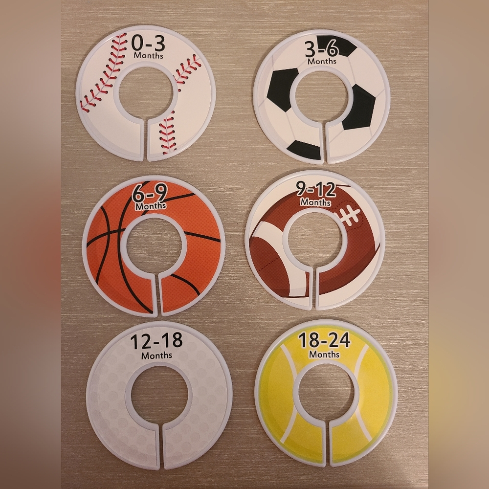 Baby Boy Clothing Dividers